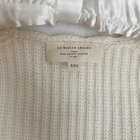 NWOT Sezane Manon Sweater Jumper XXS - Picture 3 of 4